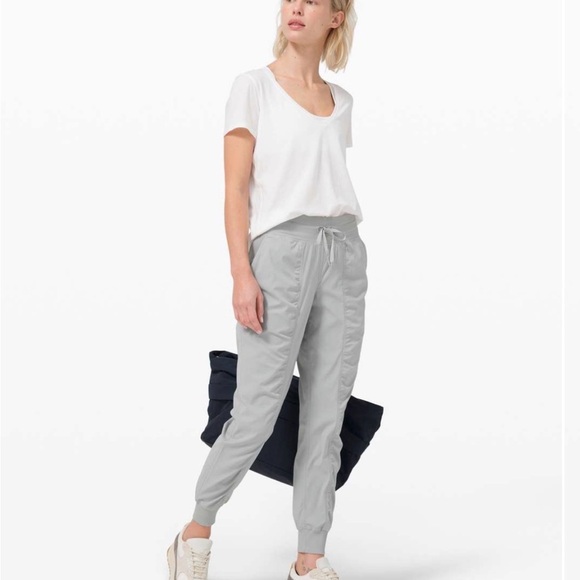 lululemon athletica Pants - Lululemon Dance Studio Joggers - Silver Drop